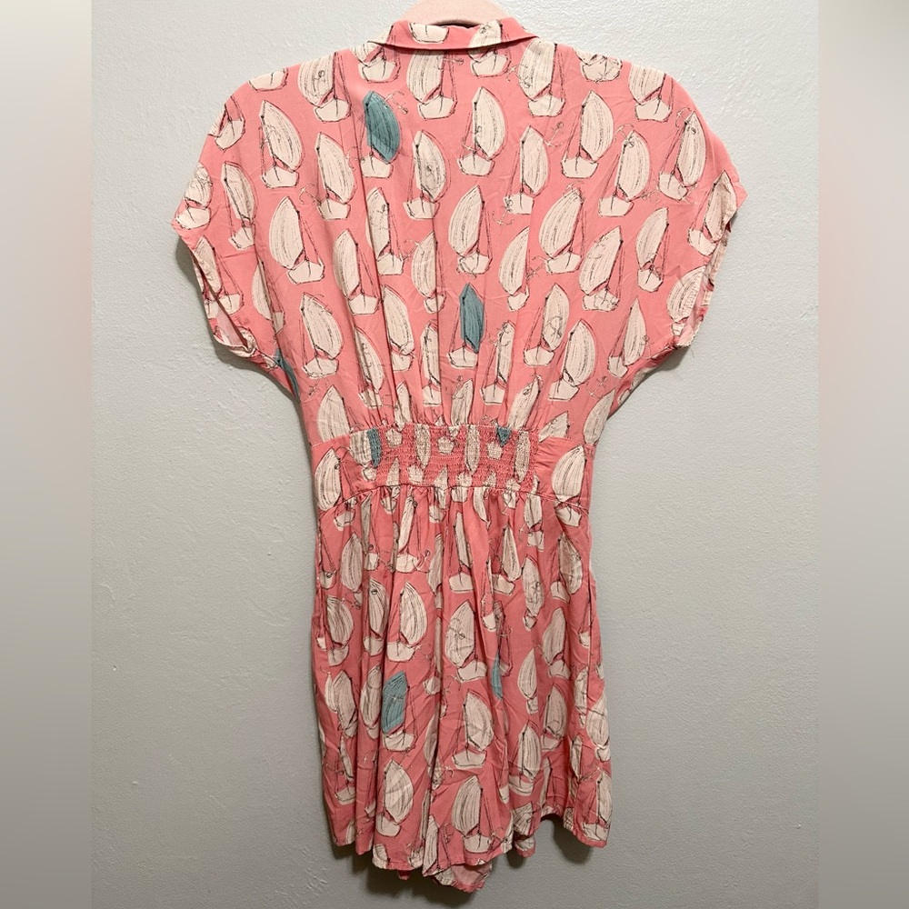 Anthropologie Maeve Sailboat Romper - Picture 3 of 7